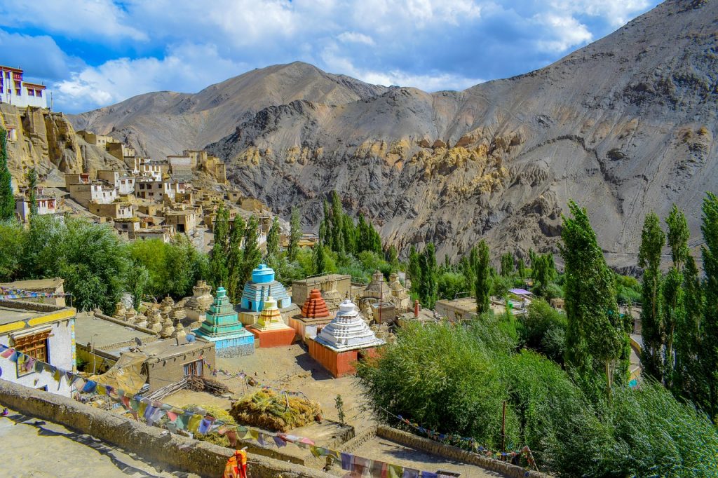 Beautiful Leh in Ladakh Region of India