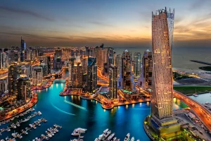 Dubai Marina Skyline