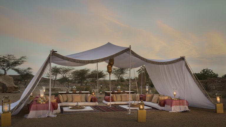 Dinner tent Suryagarh Jaisalmer 768x432