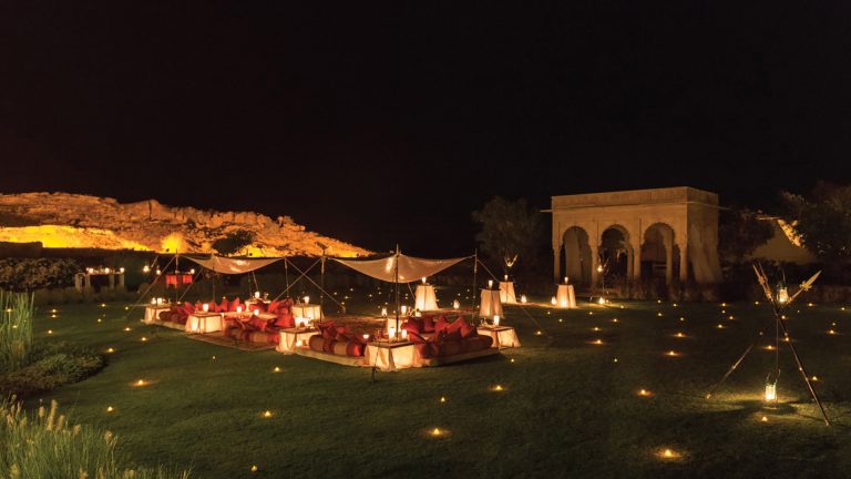 Thar Dinner celebration garden suryagarh 768x432